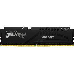 Память оперативная/ Kingston 32GB 5600MT/s DDR5 CL40 DIMM FURY Beast Black XMP