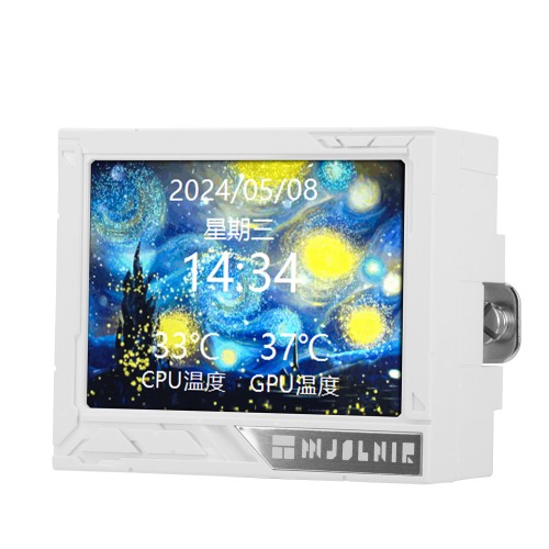 Водяное охлаждение для процессора/ Water Cooling System Thermalright Mjolnir Vision 360 (360mm, LED, White, ARGB/ Fans: 3x120mm, 69CFM, 27dBA, 2150RPM/ Pump height 65mm, Rad thickness 27mm/ S: 1700, 1200, 1851, 115X, 2011, 2066, AM5, AM4)