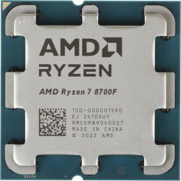 Процессор/ CPU AM5 AMD Ryzen 7 8700F (Phoenix, 8C/16T, 4.1/5.0GHz, 16MB, 65W) OEM