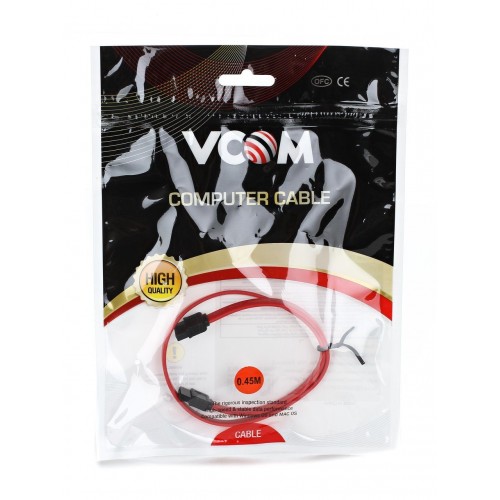 Кабель/ Кабель SATA интерфейсный 45/50см VCOM <VHC7660> VCOM