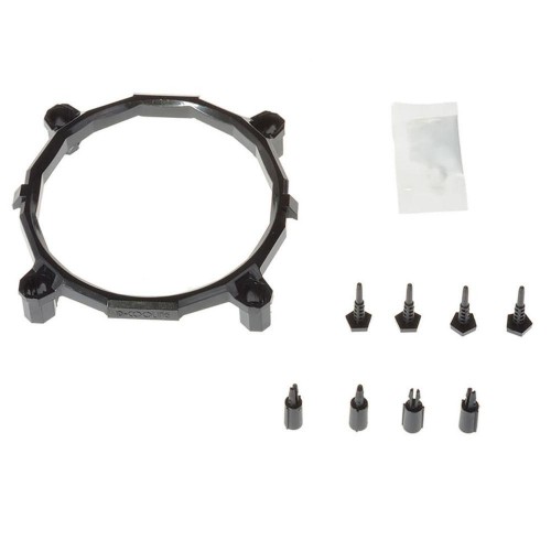 Кулер ID-Cooling DK-01 Soc-AM5/AM4/1200/1700/1851 черный 4-pin 29dB Al 95W 195gr Ret [DK-01]