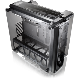 Корпус без блока питания/ Case Raijintek ENYO, Full-Tower, TG, no fans, 4xUSB-A 3.0, SSI-EEB, E-ATX, ATX, mATX, mITX Black