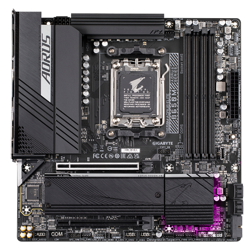 Купить материнскую плату GIGABYTE AMD B650 sAM5 с поддержкой DDR5, HDMI 2.1 и 2.5GbE – идеальное решение для вашего ПК