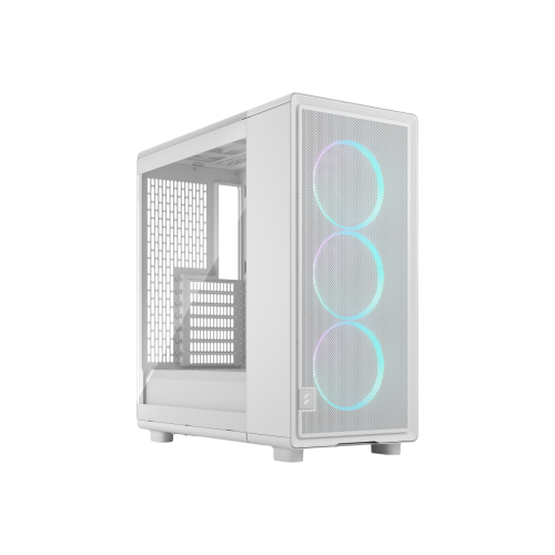 Корпус ПК Fractal Design Epoch TG RGB White - Midi-Tower с 3x120mm ARGB и USB 3.2 Type-C