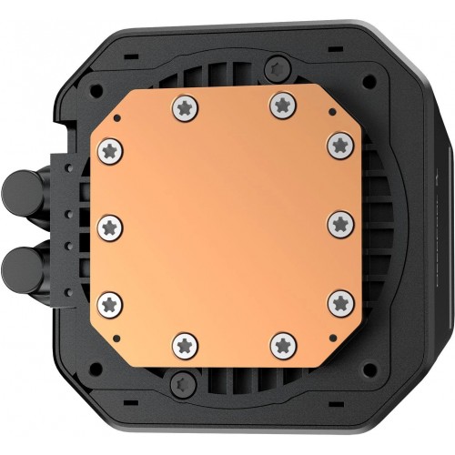 Система водяного охлаждения Deepcool LM360 ARGB Soc-AM5/AM4/1200/1700/1851 черный 4-pin 19-36dB Al LCD 250W 1729gr Ret (R-LM360-BKDMMC-1)
