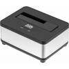 Док-станция AgeStar 3UBT7 для HDD SATA III с USB 3.0 - Серебристый алюминий и пластик