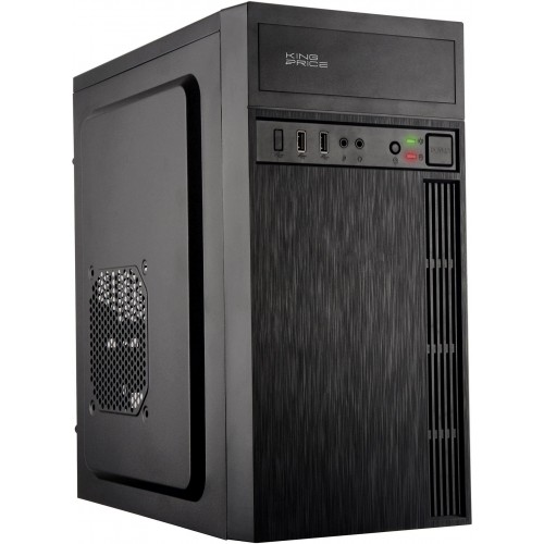 Корпус KingPrice KPCC-MN210 черный mATX с охлаждением 1x80mm и 2x120mm, 2xUSB2.0, аудио - идеальный выбор для сборки ПК