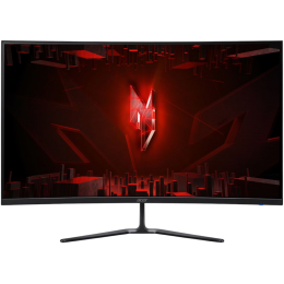 Монитор/ Acer ED320QUS3bmiipx 31,5'', ZeroFrame, Curved 1500R, Black, VA, 2560x1440, 1ms, 250cd, 180Hz, 2xHDMI(2.0), DP(1.4), Speakers 2Wx2, FreeSync, HDR 10, Vesa:100x100