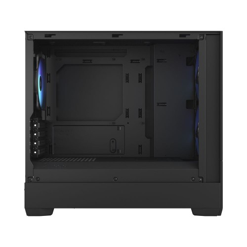 Корпус ПК без блока питания/ Case Fractal Design Pop Mini Air RGB TG Clear Tint, Mini-Tower, 3x120mm RGB, 2xUSB-A 3.2 mATX, mITX Black Fractal Design