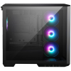 Корпус ПК без блока питания/ Case MSI MAG PANO M100R PZ, Mini-Tower, TG, 4x120mm ARGB, 1xUSB 3.2, 1xUSB 3.2 Type-C, mATX, mITX Black