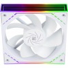 Кулер для корпуса/ Case Cooler Thermalright TL-M12RW Reverse (124x120x25mm, 4-pin PWM, ARGB, 42.6CFM, 23.2dBA, 1500RPM, White) Thermalright