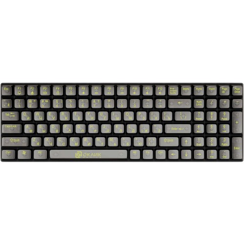 Клавиатура Оклик 915GK механическая для геймеров, черная, USB, кабель 1.8 м - идеальный выбор для комфортной игры