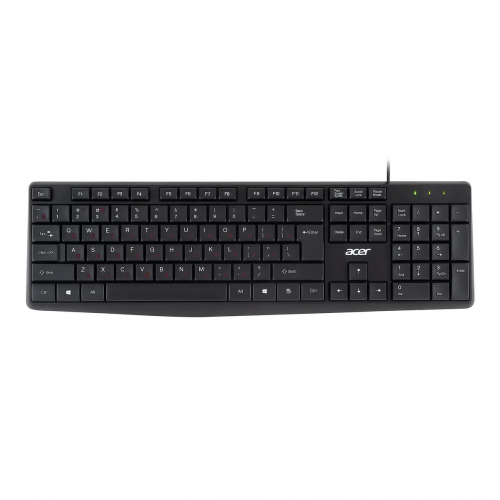 Клавиатура Acer OKW121 USB Black – Надежное решение для вашего компьютера