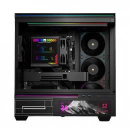 Кулер для процессора/ CPU Cooler Thermalright Peerless Assassin 140 Digital Black (4-pin PWM, 165mm, Ni/Cu, 6x6mm, 1x120mm + 1x140mm, 82.CFM, 29.6dBA, 1850RPM, S: 1200, 1700, 1851, 115X, 2011, 2066, AM4, AM5, black)