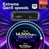 Твердотельный накопитель Crucial T705 2TB PCIe Gen5 NVMe M.2 SSD CT2000T705SSD3