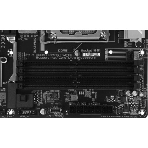 Материнская плата B860M GAMING X WIFI6E - Высокая производительность и современные технологии для геймеров