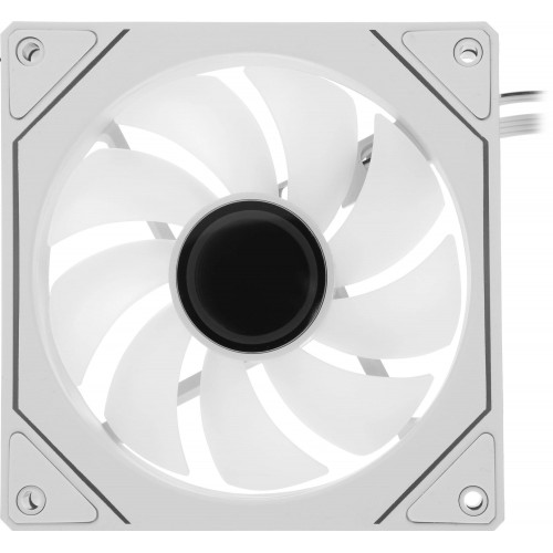Вентилятор для корпуса Formula Floe 12WH ARPW ARGB 120мм - белый, 4-pin, 26.8дБ - идеальное охлаждение для вашего ПК