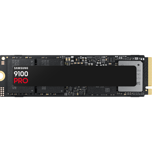 Твердотельный накопитель/ Samsung SSD 9100 PRO, 2000GB, M.2(22x80mm), NVMe 2.0, PCIe 5.0 x4, V-NAND TLC, R/W 14700/13400MB/s, IOPs 1 850 000/2 600 000, TBW 1200, DWPD 0.3 (12 мес.) Samsung Electronics