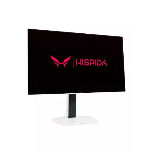 Монитор HISPIDA 27'' 2560x1440, OLED, 178/178, 0.03ms, 250nit, 1.5M:1, 280Hz, 2xDP 1.4/2xHDMI 2.1, noUSB-A, FreeSync, LowBlueLight, LTSP, ExtPWR, VESA 100x100, Black, 1y NERPA