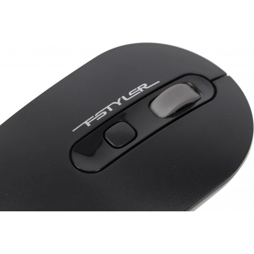Мышь A4Tech Fstyler FG20 серый оптическая 2000dpi беспров. USB для ноутбука 4but (FG20 GREY)