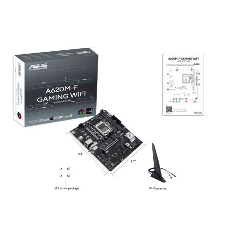 Материнская плата/ A620M-F GAMING WIFI