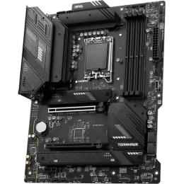 Материнская плата/ MB MSI INTEL B760 s1700, 4xDDR5(256GB), HDMI 2.1/DP, 1xPCIe 5.0x16, 1xPCIe 3.0x16, 1xPCIe 4.0, 1xLAN (2.5GbE), Wi-Fi, BT, 4xSATA 6Gb/s, 3xM.2, 1xUSB-C, 4xUSB 3.2, 4xUSB 2.0, ATX