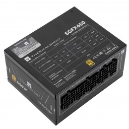 Блок питания 650W/ Power Supply Thermalright, 650W 80+ Gold (SFX, 3.1, Full modular, 1x24(20+4)pin, 1xCPU 8(4+4)pin, 2xPCIe*2 8(6+2)pin, 3xSATA3, 3xMOLEX4pin, Active, 92x92mm, 100x125x64mm, APFC, OPP, OVP, OTP, OCP, SCP, UVP, black)