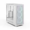 Корпус ПК Fractal Design Epoch TG RGB White - Midi-Tower с 3x120mm ARGB и USB 3.2 Type-C