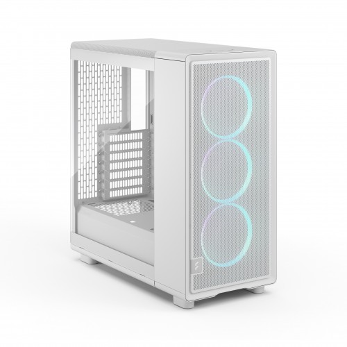 Корпус ПК Fractal Design Epoch TG RGB White - Midi-Tower с 3x120mm ARGB и USB 3.2 Type-C