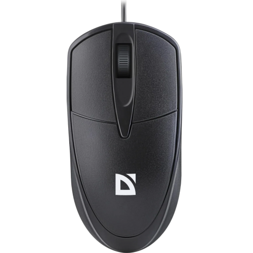 Defender Проводная оптическая мышь Trace MB-989 черн,3D,1,2м,1000dpi Defender