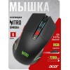 Мышь Acer Nitro OMR304 черный оптическая 3200dpi беспров. BT/Radio USB 6but (ZL.MCECC.01Z)