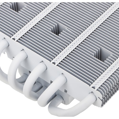 Кулер для процессора/ CPU Cooler Thermalright AXP-120 X67 White Argb (4-pin PWM, 52mm, Ni/Cu, 6x6mm, ARGB, 1x120mm, 59CFM, 26.1dBA, 1800RPM, S: 1851/1700/1200/115X, 2011, 2066, AM5/AM4, white) Thermalright