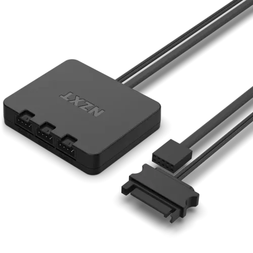 Кулер для корпуса ПК/ Case Cooler NZXT F120 RGB DUO Triple Pack (120x120x25mm, 4-pin PWM, RGB, 48.58CFM, 29dBA, 1800RPM, White, 3pcs) NZXT