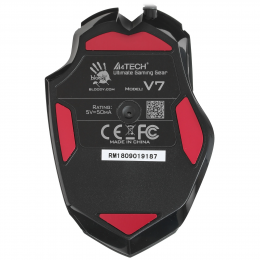 Мышь A4Tech Bloody V7 черный оптич. 3200dpi USB3.0 8but