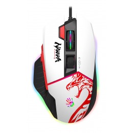 Мышь A4Tech Bloody W95 Max Naraka белый/рисунок оптическая 12000dpi USB 10but