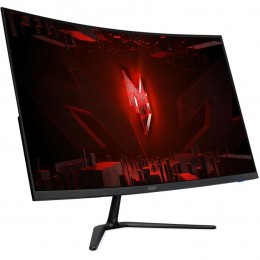 Монитор/ Acer ED320QUS3bmiipx 31,5'', ZeroFrame, Curved 1500R, Black, VA, 2560x1440, 1ms, 250cd, 180Hz, 2xHDMI(2.0), DP(1.4), Speakers 2Wx2, FreeSync, HDR 10, Vesa:100x100