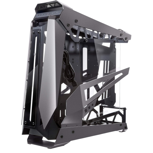 Корпус Raijintek NYX PRO Titan - Full-Tower без блока питания, серый, поддержка E-ATX, ATX, mATX и mITX
