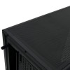 Корпус HSPD F710 Panoramic Mid Tower без блока питания - Черный, TG, 3x120mm ARGB, для E-ATX, ATX, mATX, mITX, 7xPCI, 2xUSB-A 3.0, 435x230x457mm