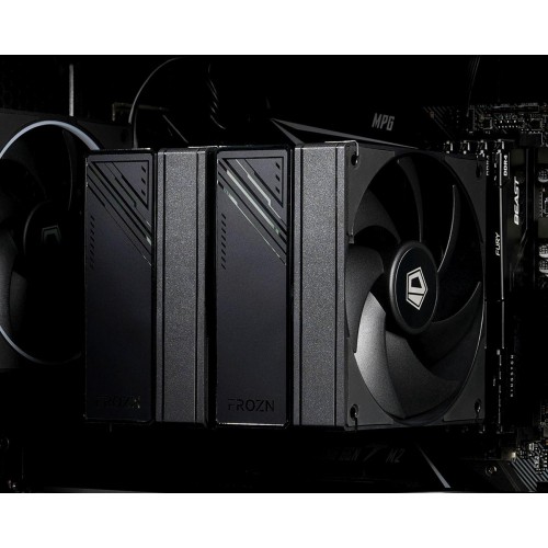 Кулер ID-Cooling Frozn A620 Soc-AM5/AM4/1200/1700/1851 черный 4-pin 29.85dB Al+Cu 270W 1190gr Ret (FROZN A620 BLACK) [FROZN A620 BLACK]