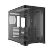 Корпус ПК без блока питания/ Case SAMA V60E Black, Midi-Tower, TG, no fans, 2xUSB 3.0 + 1xUSB 3.2 Type-C, ATX, mATX, mITX Black SAMA