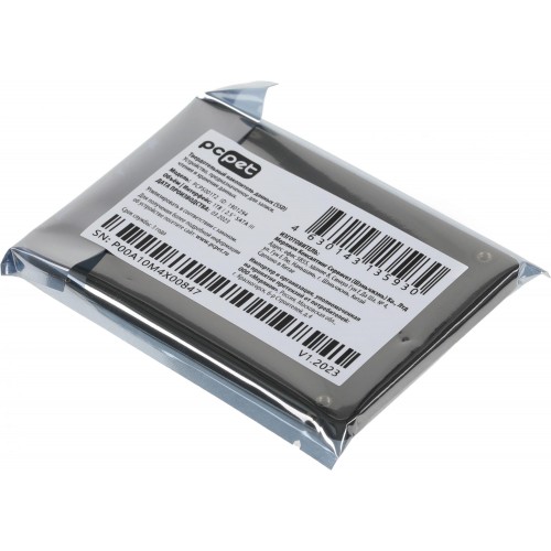Купить твердотельный накопитель PC Pet SATA-III 1TB 2.5 OEM - высокая скорость и надежность для вашего ПК