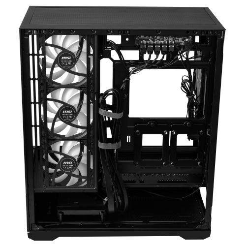 Купить корпус ПК MSI MAG PANO 110R PZ - Midi-Tower с ARGB подсветкой и USB 3.2 в черном цвете