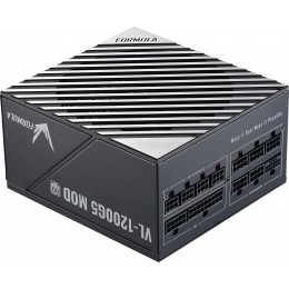 Блок питания Formula ATX 1200W VL-1200G5 MOD Gen.5 80+ gold (20+4pin) APFC 140mm fan lt.blue LED 7xSATA Cab Manag RTL [VL-1200G5 MOD]