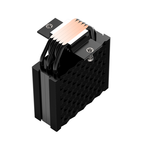 Кулер для процессора/ CPU Cooler PCCooler RT500 TC ARGB BK (245W, 4-pin PWM, 152mm, Al/Cu, 5x6mm, ARGB, 1x120mm, 73.32CFM, 34.9dBA, 2200RPM, S: 1851/1700/1200/115X, AM5/AM4, black)