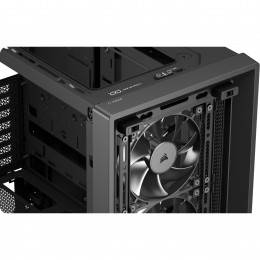 Корпус без блока питания/ Case Corsair Frame 4000D RS, Midi-Tower, TG, 3x120mm, 2xUSB-A 3.2, 1xUSB 3.2 Type-C, E-ATX, ATX, mATX, mITX Black