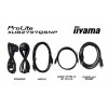 Монитор Iiyama 27" ProLite XUB2797QSNP-B1 черный IPS LED 16:9 HDMI M/M матовая HAS Piv 1300:1 300cd 178гр/178гр 2560x1440 100Hz DP Quad HD 2K (1440p) USB 6.1кг