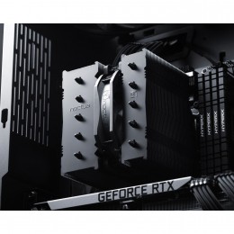 Кулер для процессора/ CPU Cooler Noctua NH-D12L chromax.black (148W, 4-pin PWM, 145mm, Al/Cu, 5x6mm, 1x120mm, 60.1CFM, 22.6dBA, 2000RPM, S: 1851/1700/1200/115X, AM5/AM4, Black)