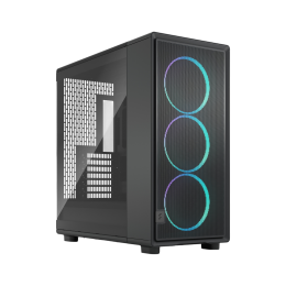 Корпус ПК без блока питания/ Case Fractal Design Epoch XL TG RGB Light Tint, Full-Tower, 3x140mm ARGB, 2xUSB-A 3.2 + 1xUSB 3.2 Type-C E-ATX, ATX, mATX, mITX, Black