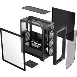 Корпус PcCooler C3D510 BK черный без БП ATX 8x120mm 5x140mm 2xUSB3.0 audio bott PSU