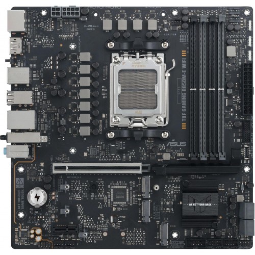 Купить материнскую плату Asus TUF GAMING B850M-E WIFI Socket AM5 с поддержкой DDR5 и 2.5G Ethernet